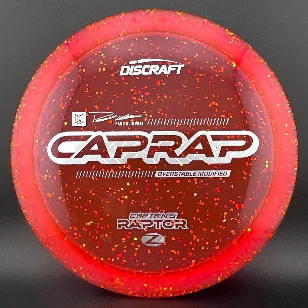 Confetti Z Captain's Raptor - Paul Ulibarri 2026 Discraft