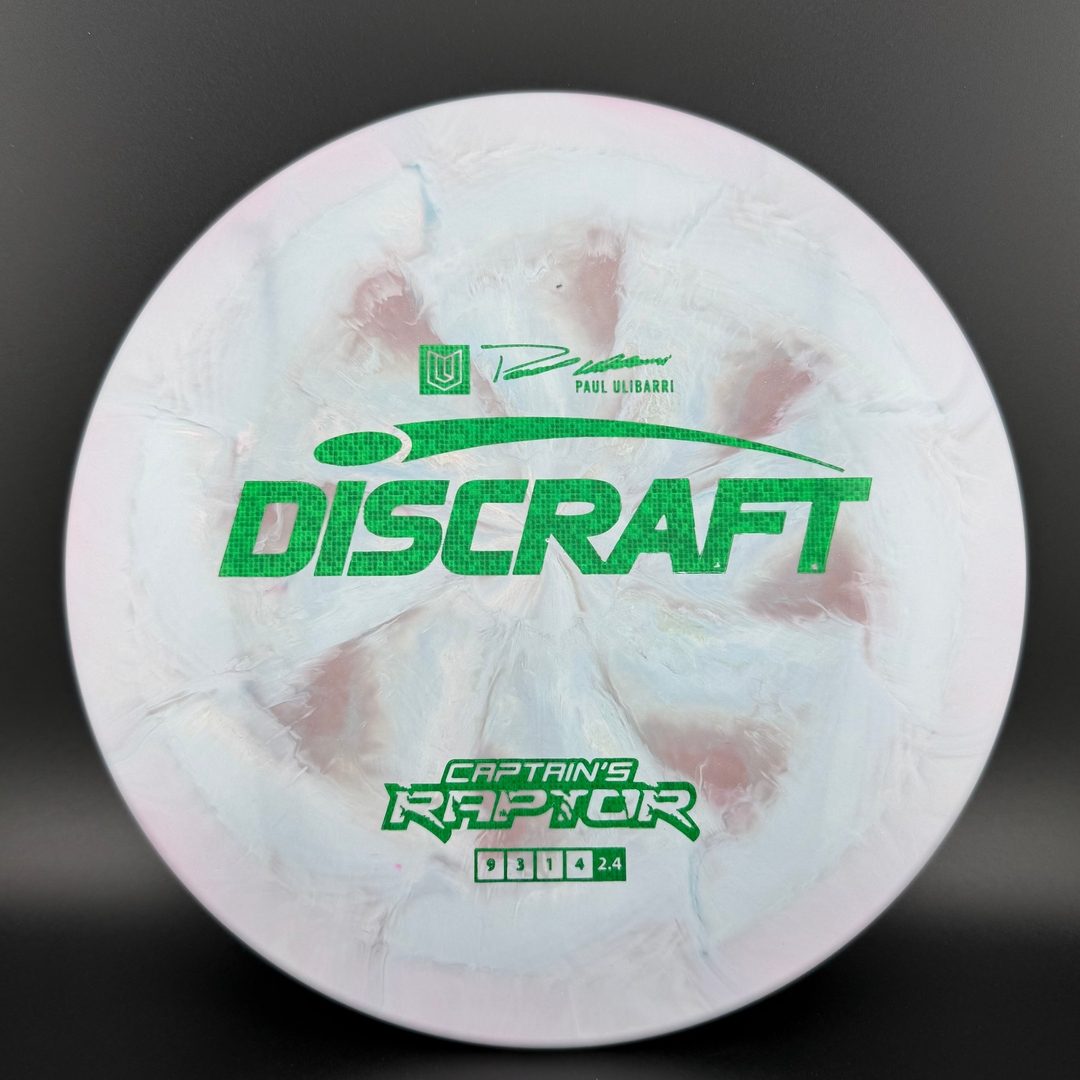 ESP Swirl Captain's Raptor - 2022 Paul Ulibarri Edition Discraft