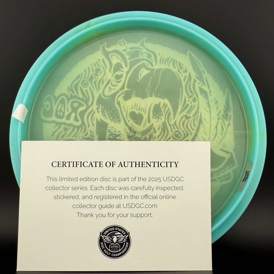 Proto Glow Halo Champion Roc3 - Peace Bird USDGC 2025 Innova