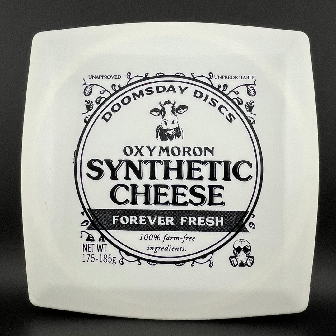 Survival Oxymoron - Synthetic Cheese *Square Novelty Disc Doomsday Discs