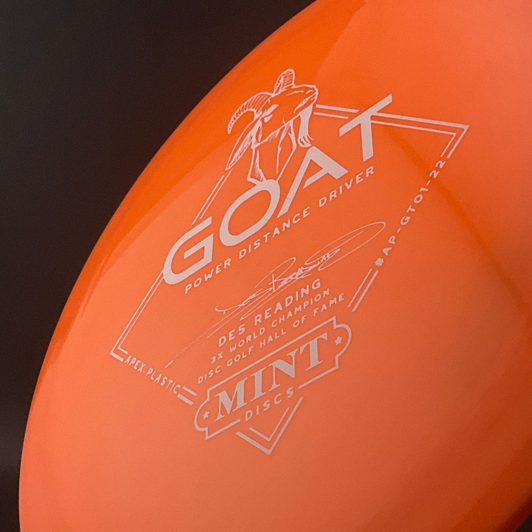 Apex Goat - 2022 First Run - Des Reading Signature Edition MINT Discs
