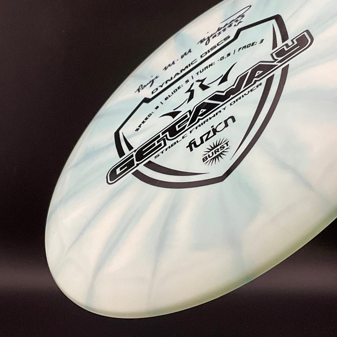 Fuzion Burst Getaway *Signed* - 2018 Paige Bjerkaas Dynamic Discs