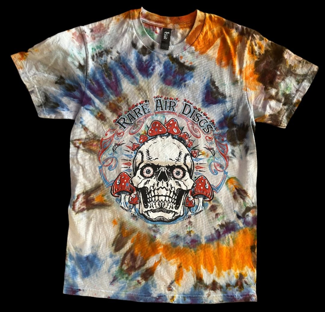 Crushin' Amanitas Tie-Dye Shirt - Produced by Thunder Shout Rare Air Discs