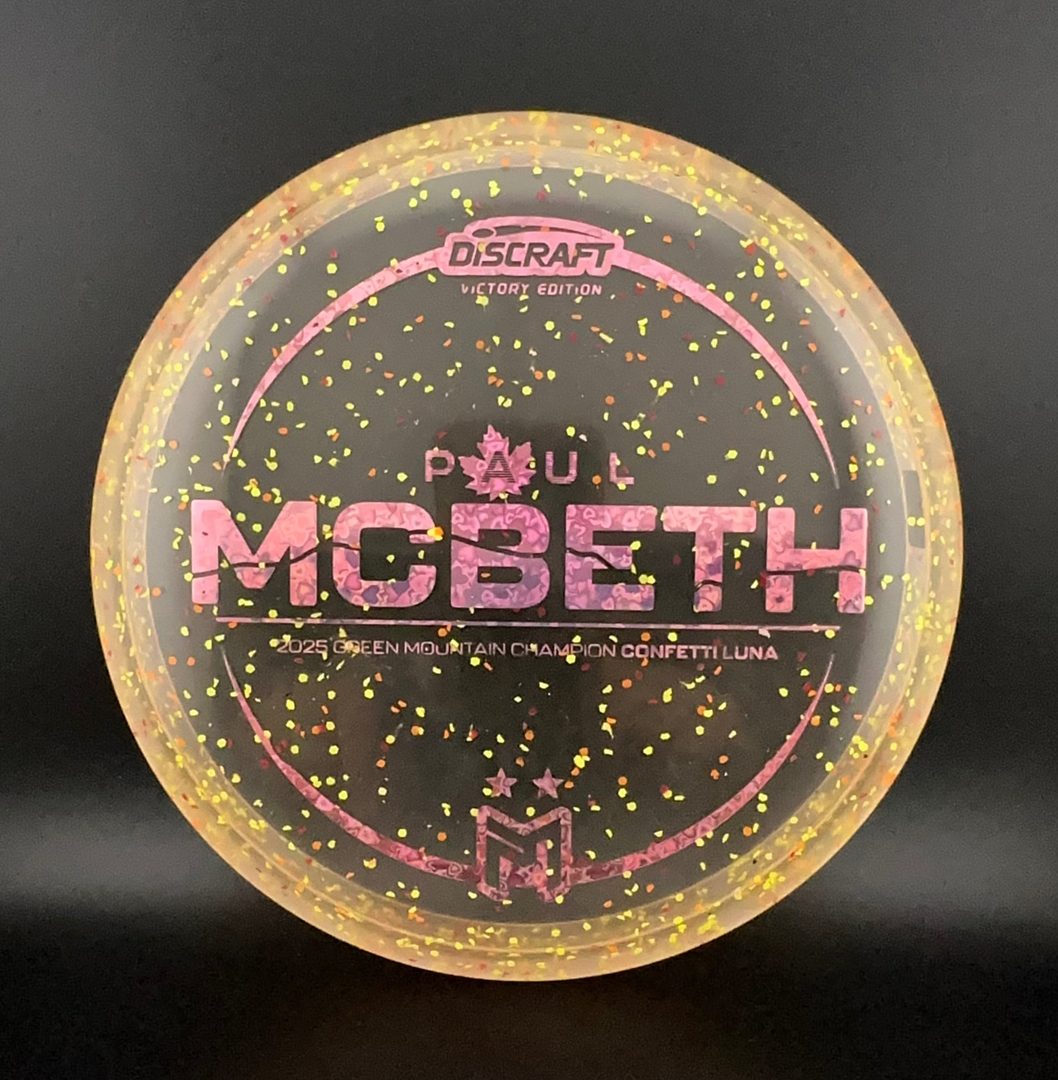 Confetti Z Luna - Victory Edition - Paul McBeth GMC 2025 – Rare