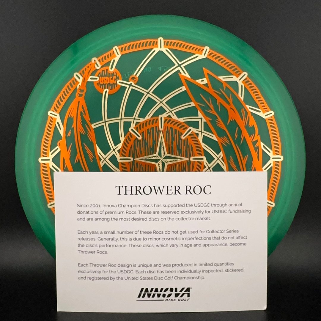 Champion Thrower Roc - "Dreamcatcher" 2024 USDGC Limited Edition Innova