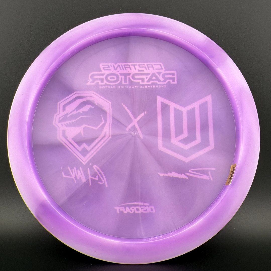 Z Swirl Captain's Raptor - Ulibarri x Wysocki Collab Edition Discraft