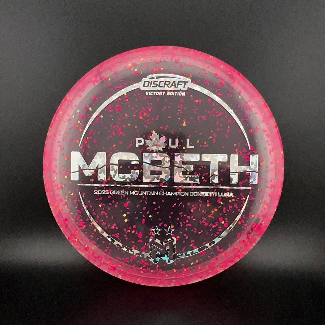 Confetti Z Luna - Victory Edition - Paul McBeth GMC 2025 Discraft