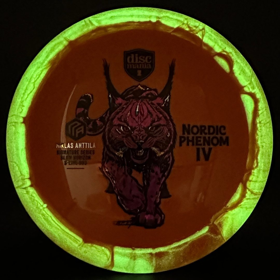 Glow Horizon S-Line DD3 3 Foil - Nordic Phenom 4 - Niklas Anttila Signature Series Discmania