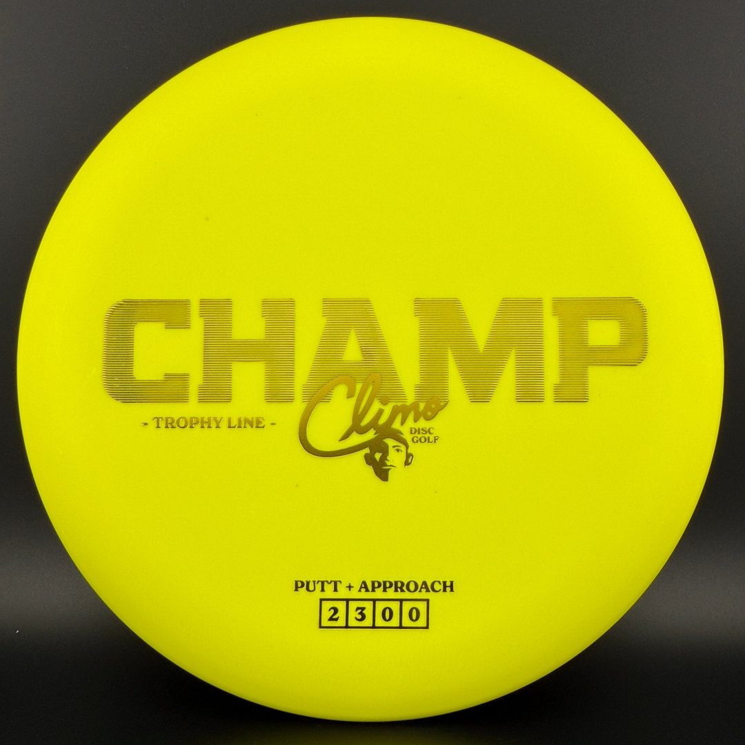 Trophy Line Champ Climo Disc Golf