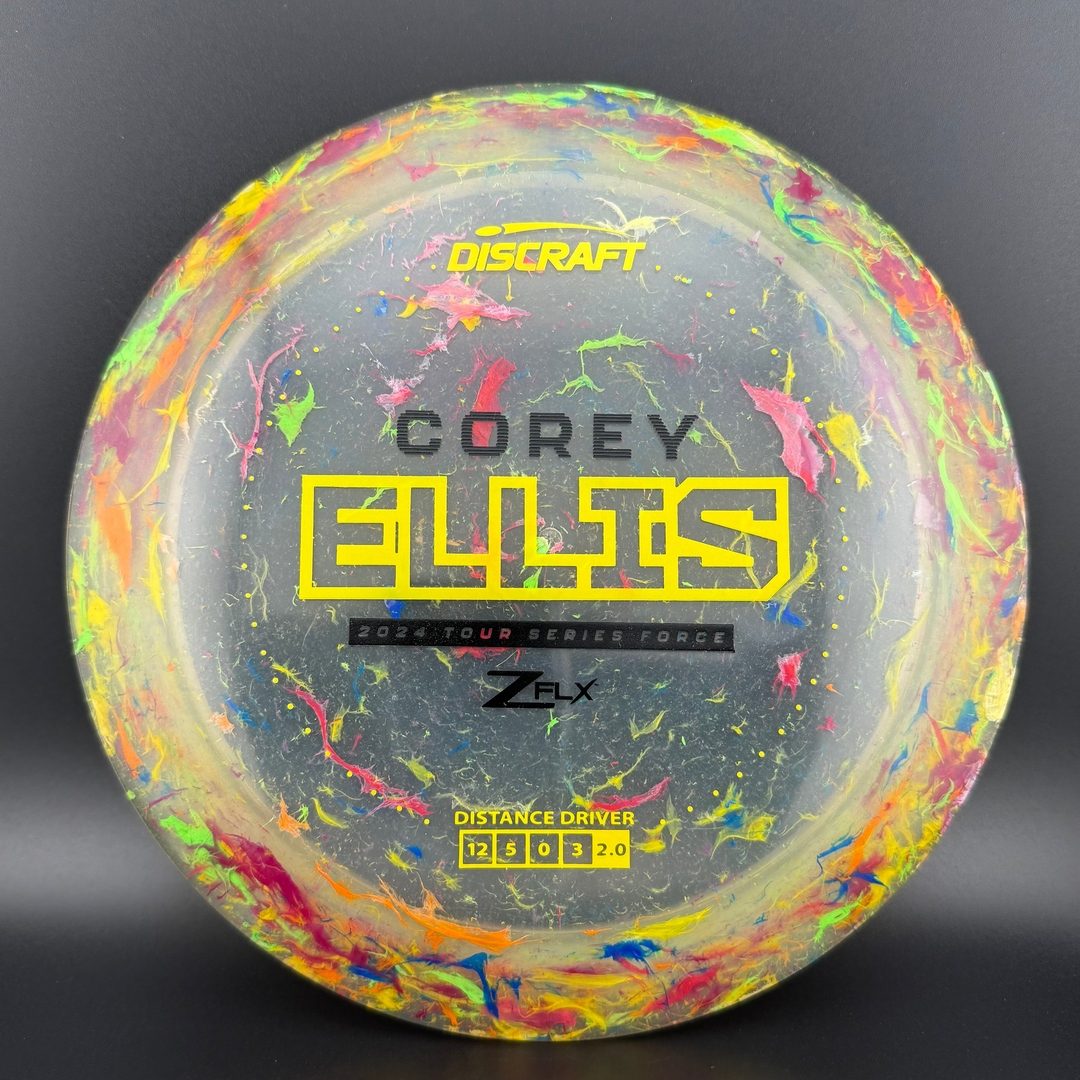 Jawbreaker Z FLX Force - Misprint - 2024 Corey Ellis Tour Series Discraft