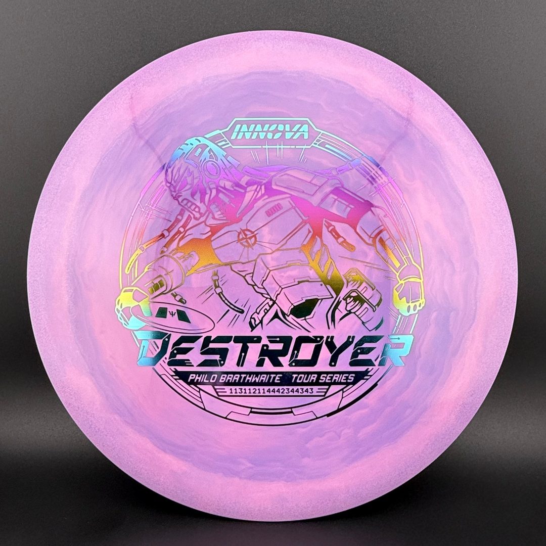 Swirly Star Destroyer - Philo Brathwaite 2025 Tour Series Innova