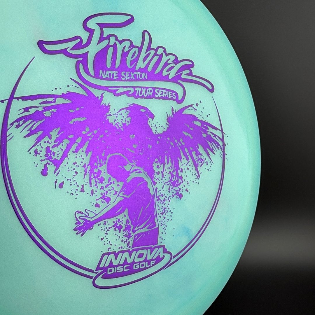 2017 Glow Champion Firebird - Blue Swirls - Nate Sexton TS Innova