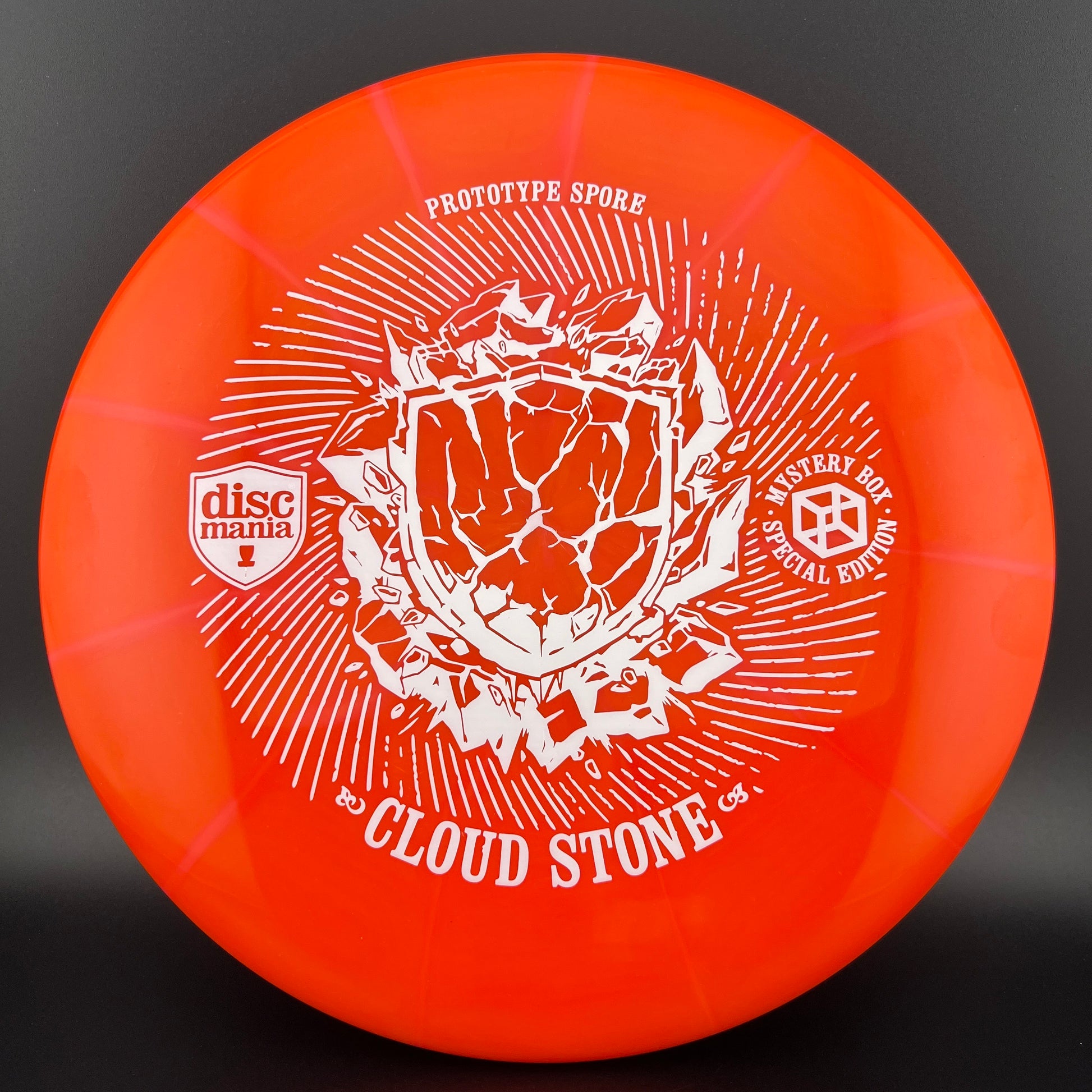 Lux Vapor Spore Prototype - "Cloud Stone" First Run MB 23 Discmania