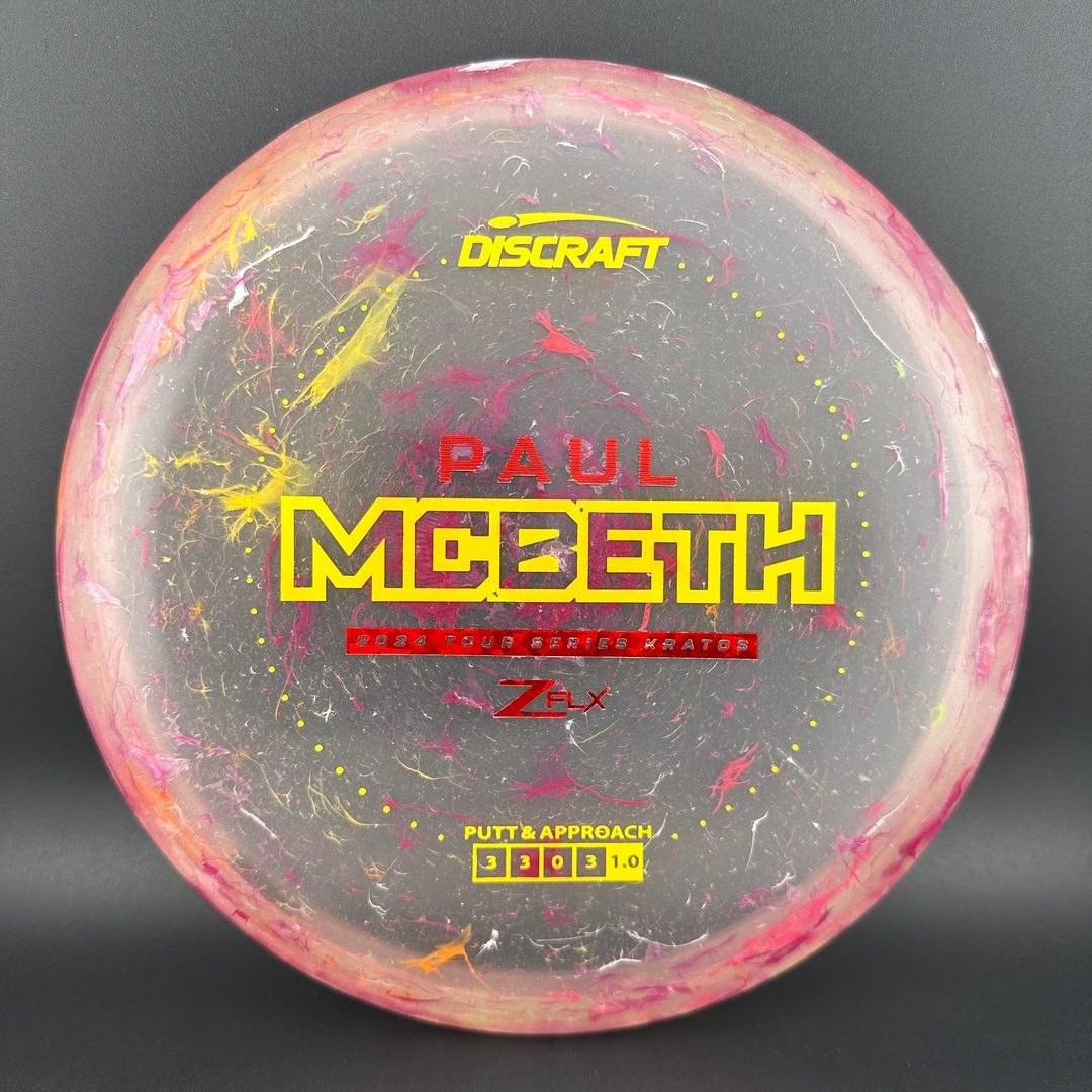 Jawbreaker Z FLX Kratos - 2024 Paul McBeth Tour Series Discraft