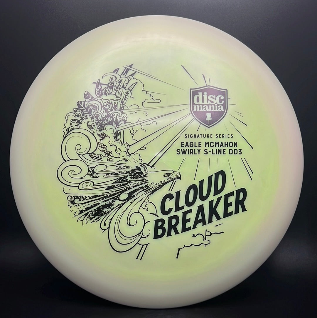 Swirly S-line DD3 Cloud Breaker - Eagle McMahon Sig Series Discmania