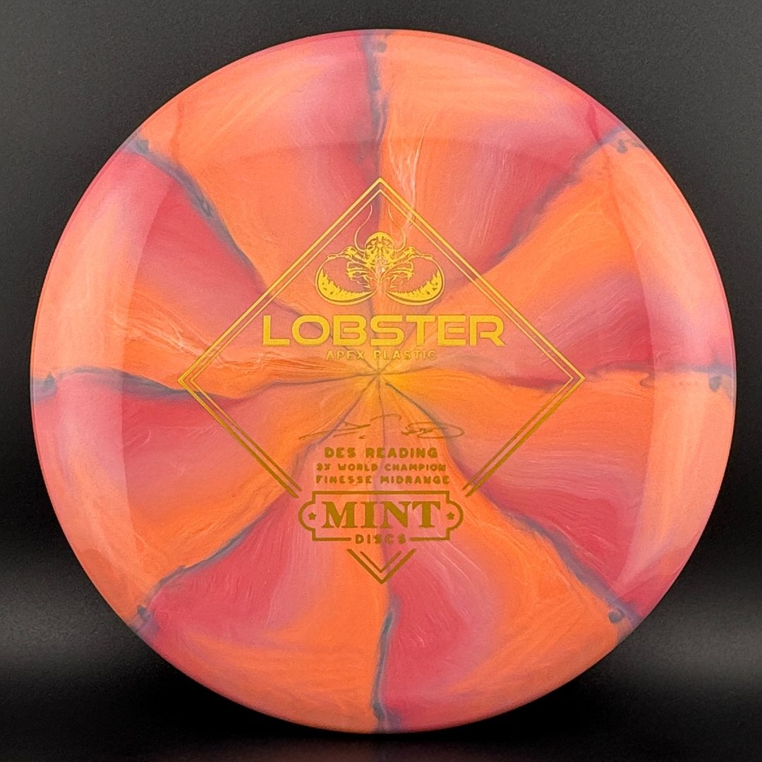 Apex Swirl Lobster - 4th Run - Des Reading Edition MINT Discs