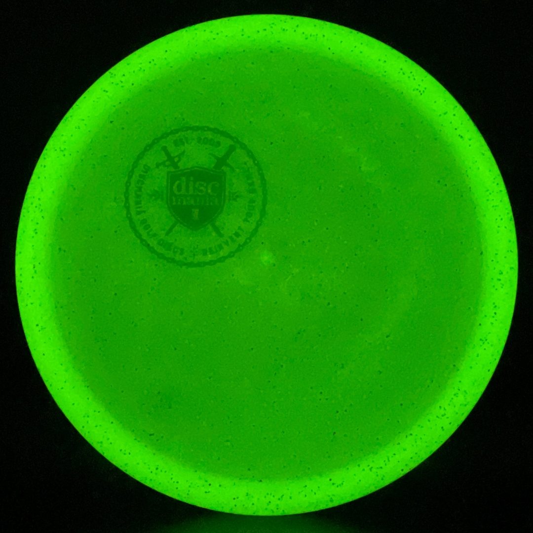 MF Glow C-Line MD3 - Sword and Shield Mini Stamp - Innova Made Discmania