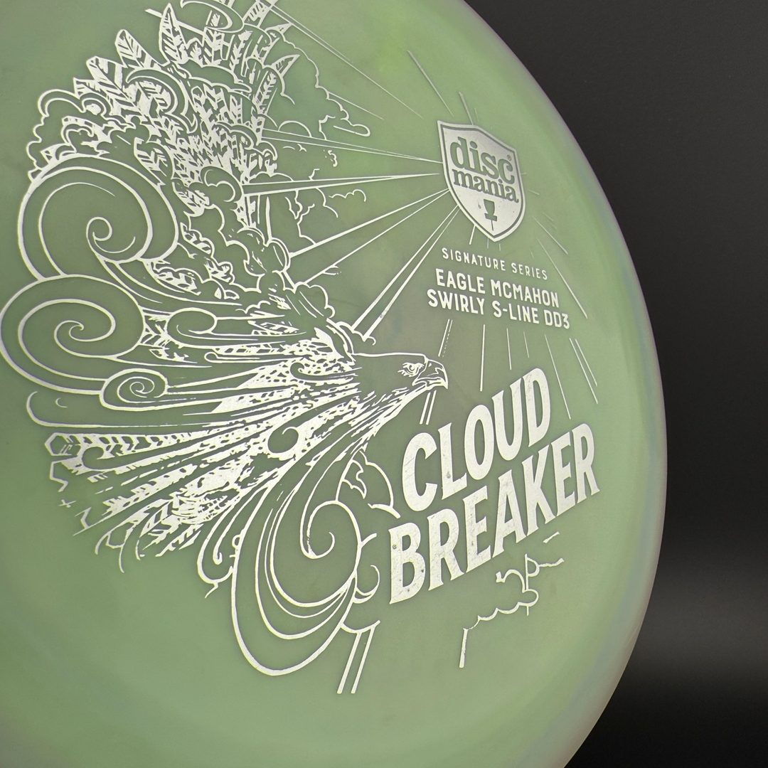 Swirly S-Line DD3 - Cloud Breaker - Gray - Eagle McMahon Sig Series Discmania