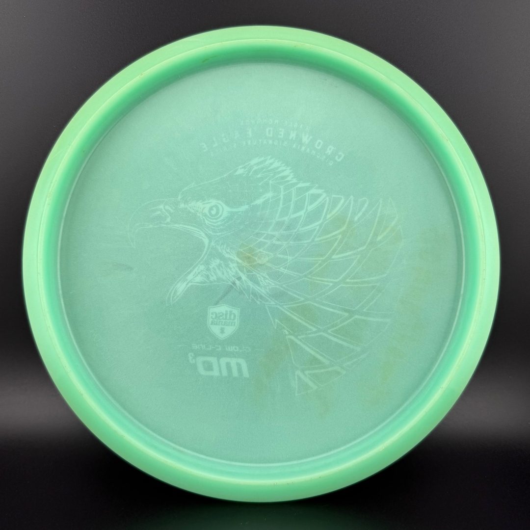 Color Glow C-Line MD3 *Used* - Crowned Eagle - Eagle McMahon Sig Series Discmania