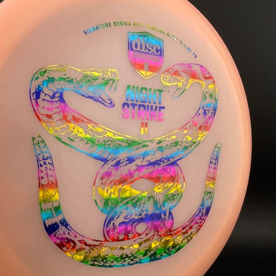 Color Glow C-line FD - Night Strike 2 - Innova Made *Warehouse Stash* Discmania