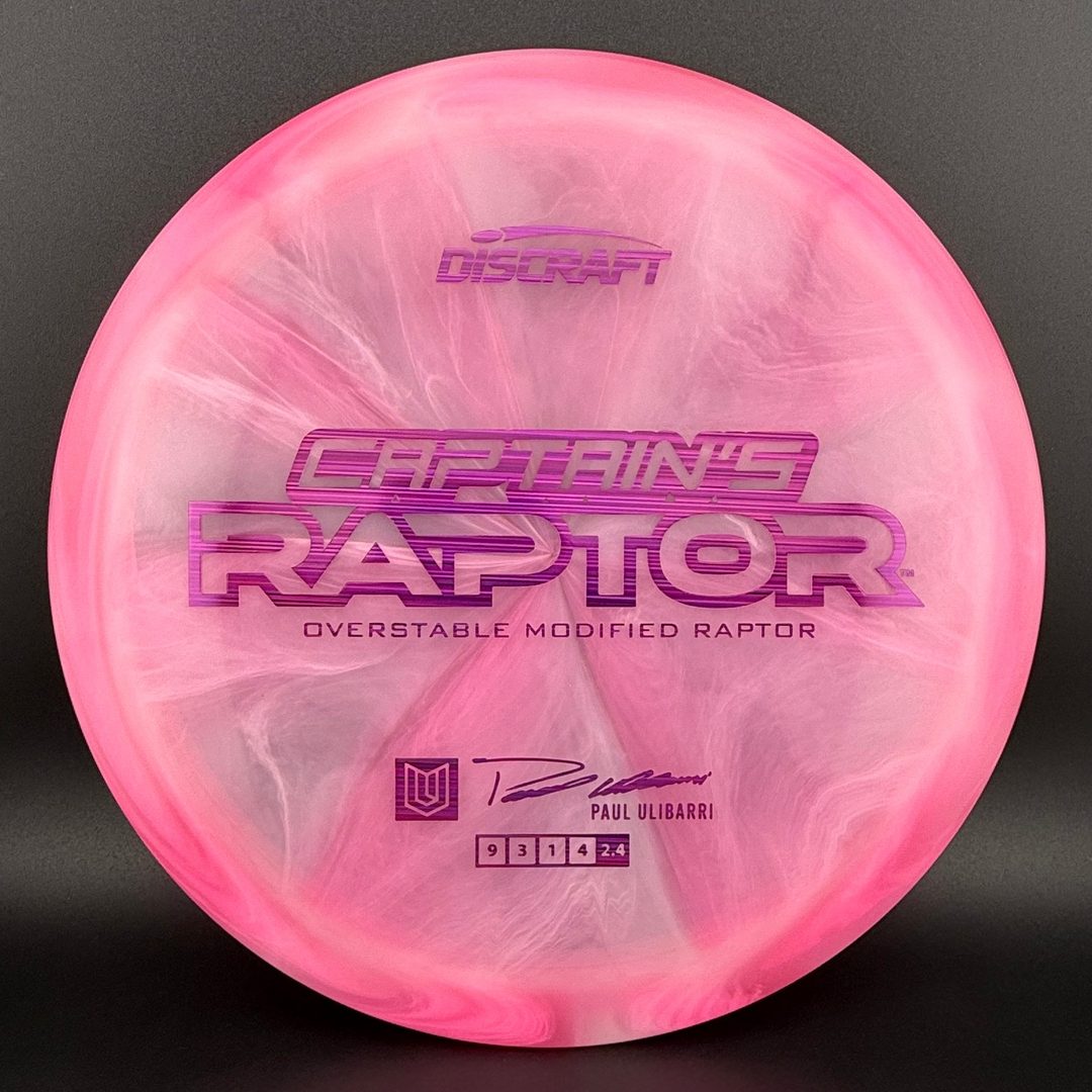 Special Z Blend Captain's Raptor - Paul Ulibarri 2025 Signature Series Discraft