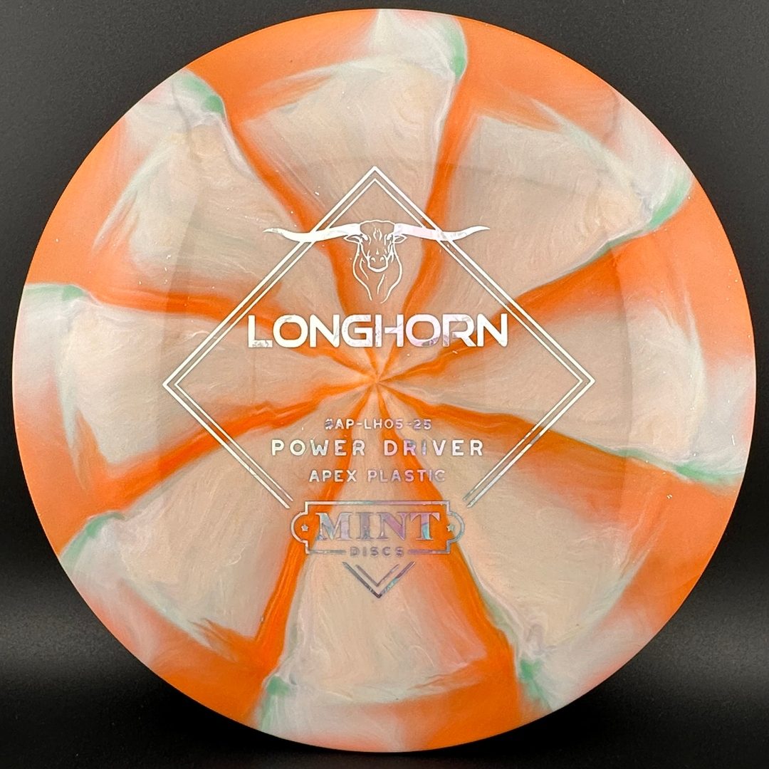Swirly Apex Longhorn MINT Discs