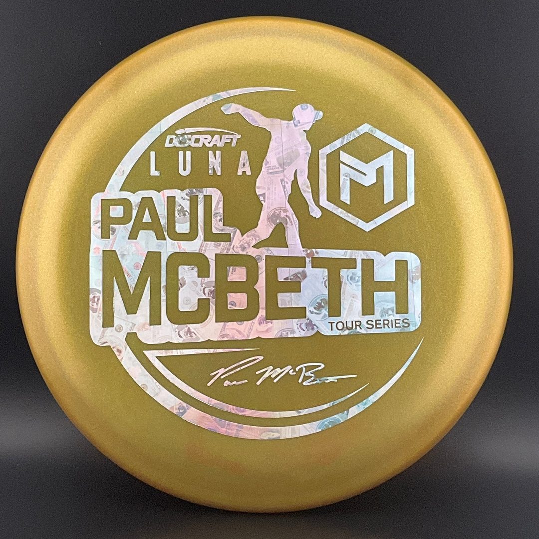 Metallic Z Luna - Gold 2021 Paul McBeth TS Discraft