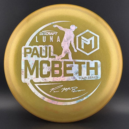 Metallic Z Luna - Gold 2021 Paul McBeth TS Discraft