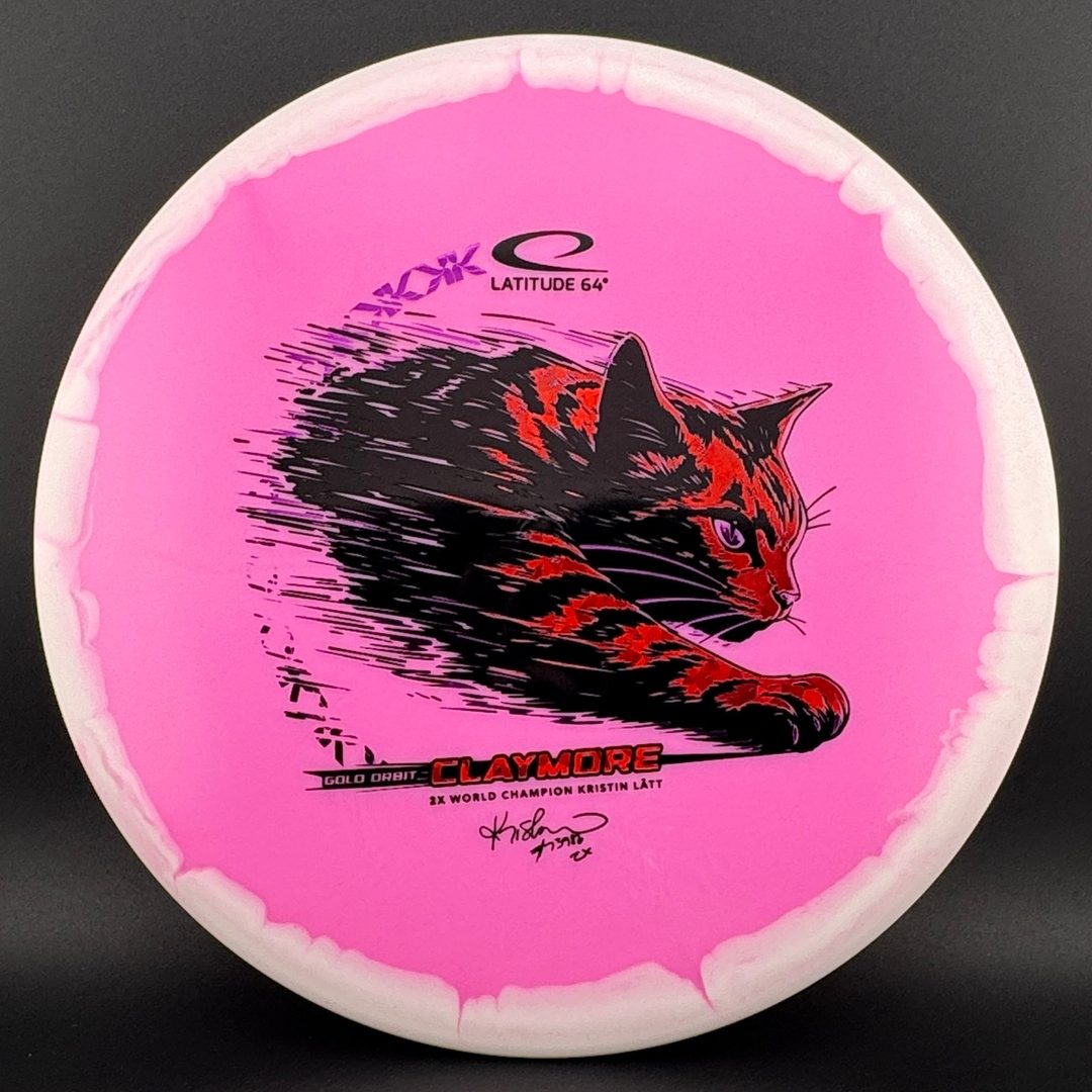 Gold Orbit Claymore - Kristin Latt 2026 Team Series Latitude 64