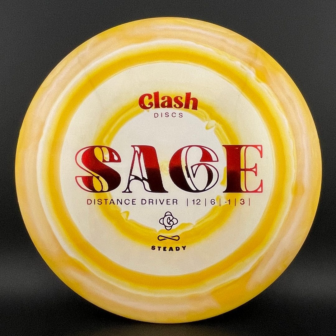Steady Ring Sage - First Run Clash Discs