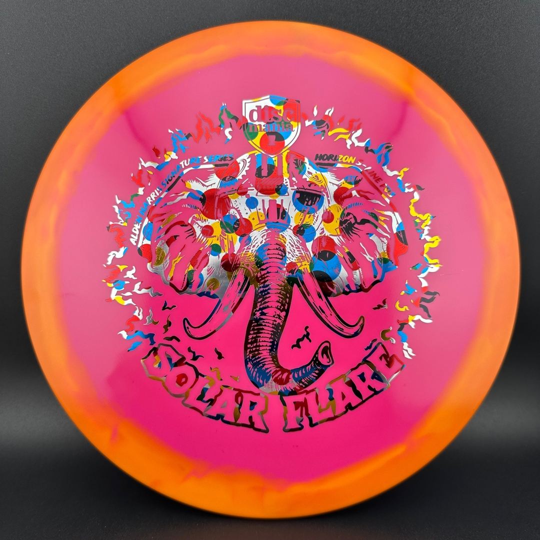 Horizon S-Line FD3 - Solar Flare - Alden Harris Signature Series Stamp by Manny Trujillo DROPPING OCTOBER 9TH @ 7 AM MST Discmania