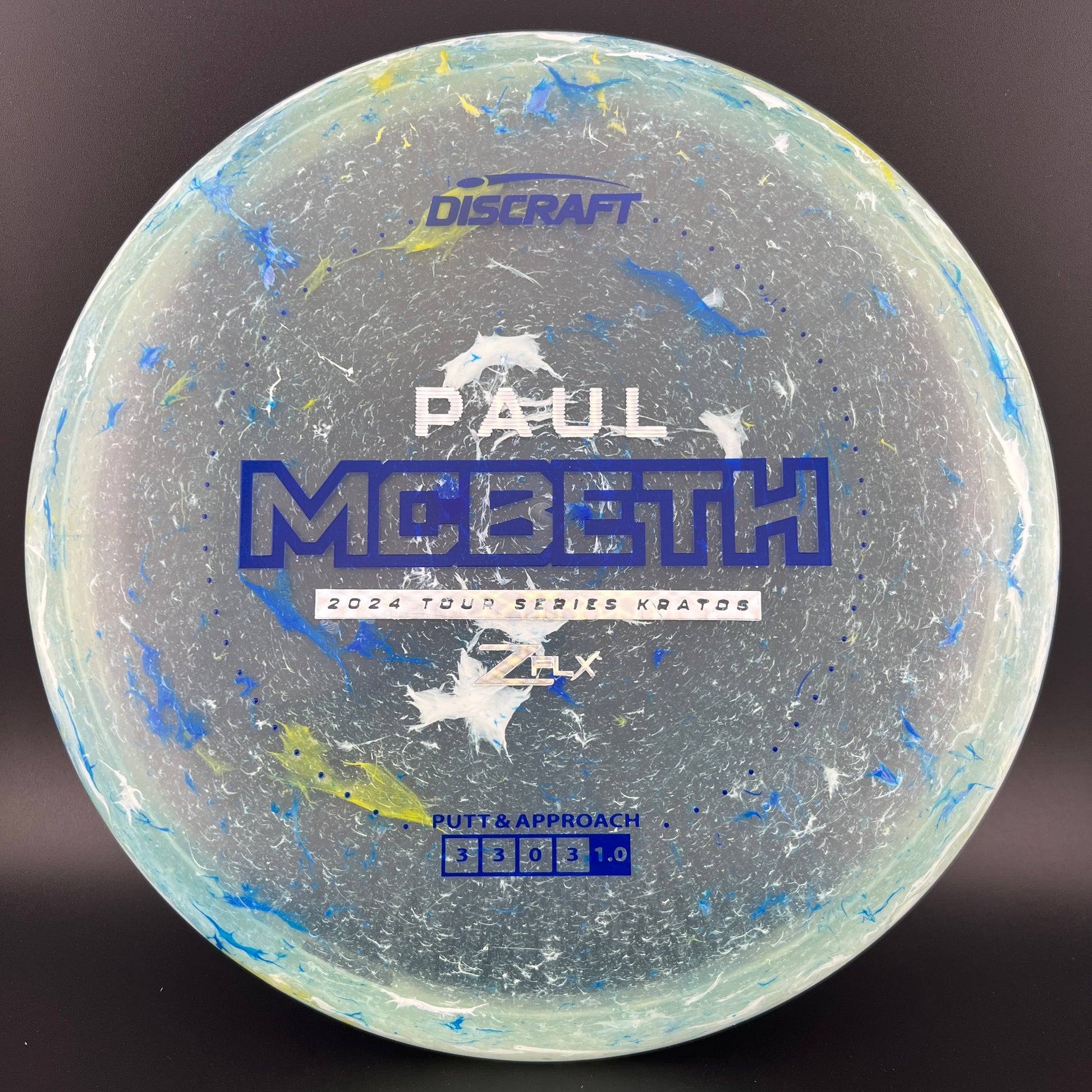 Jawbreaker Z FLX Kratos - 2024 Paul McBeth Tour Series Discraft