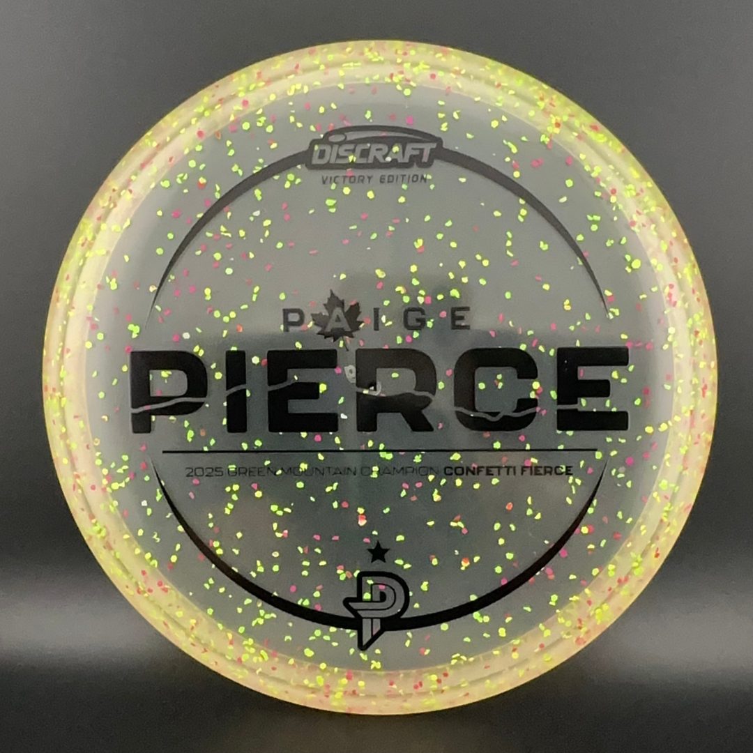 Confetti Z Fierce - Victory Edition - Paige Pierce GMC 2025 Discraft