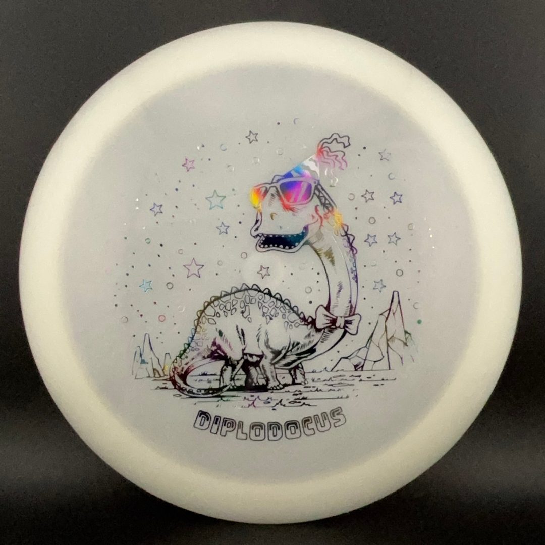 Glow Egg Shell Diplodocus - Special Edition Dino Discs