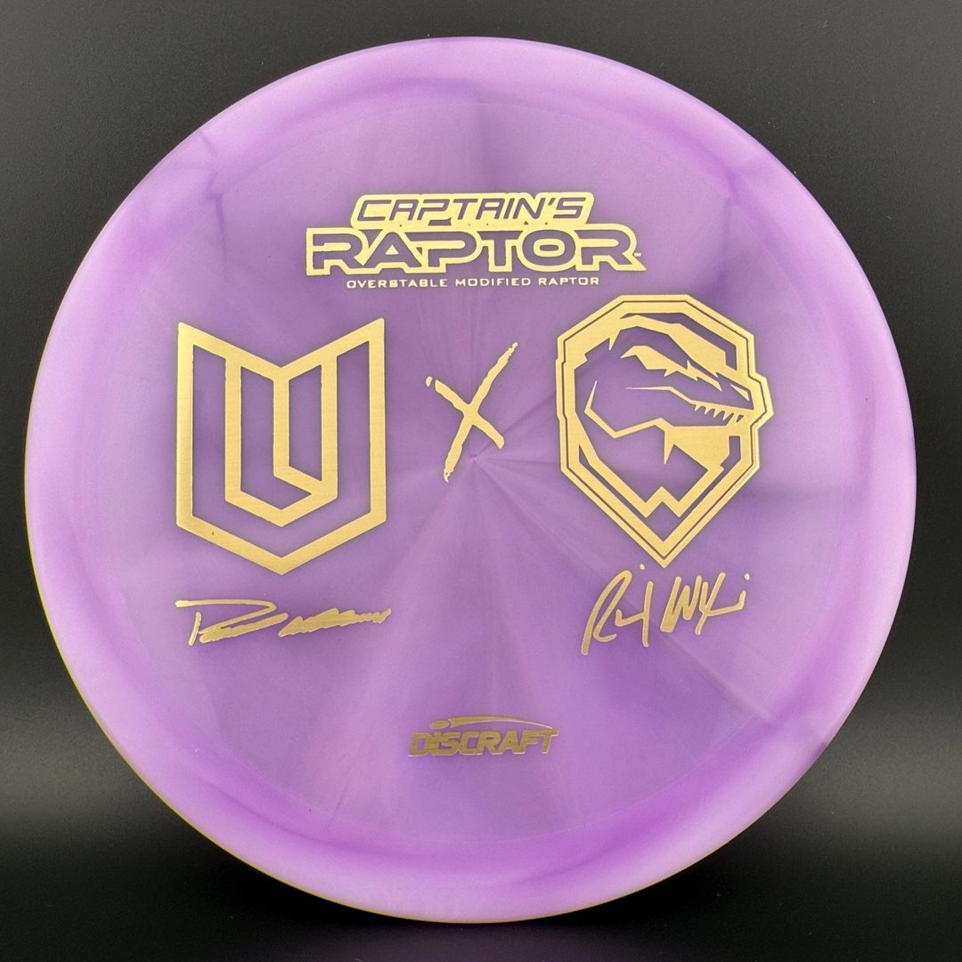 Z Swirl Captain's Raptor - Ulibarri x Wysocki Collab Edition Discraft