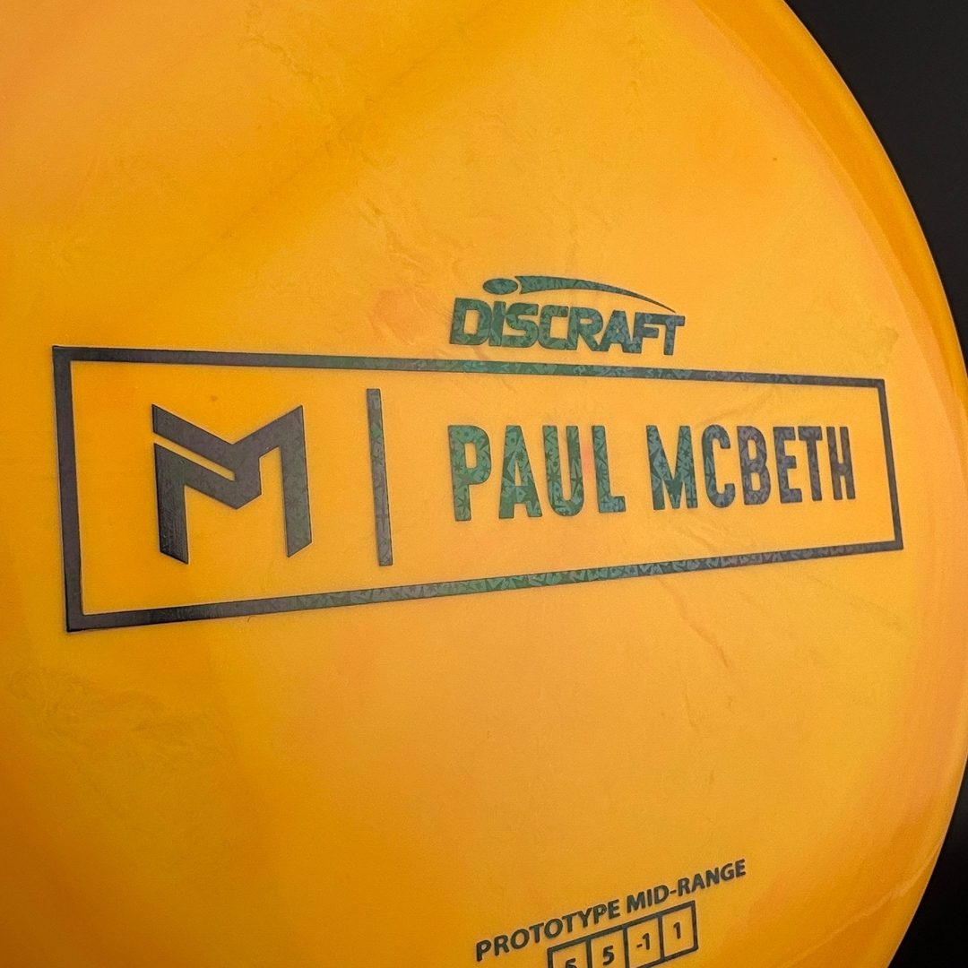 ESP Malita - Prototype - 2025 Paul McBeth Signature Discraft