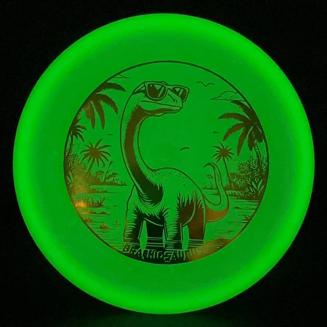 Glow Egg Shell Brachiosaurus - Special Edition Dino Discs