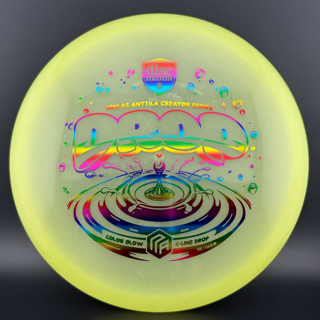 Color Glow C-Line Drop - Niklas Anttila Creator Series - Art by Manny Trujillo Discmania