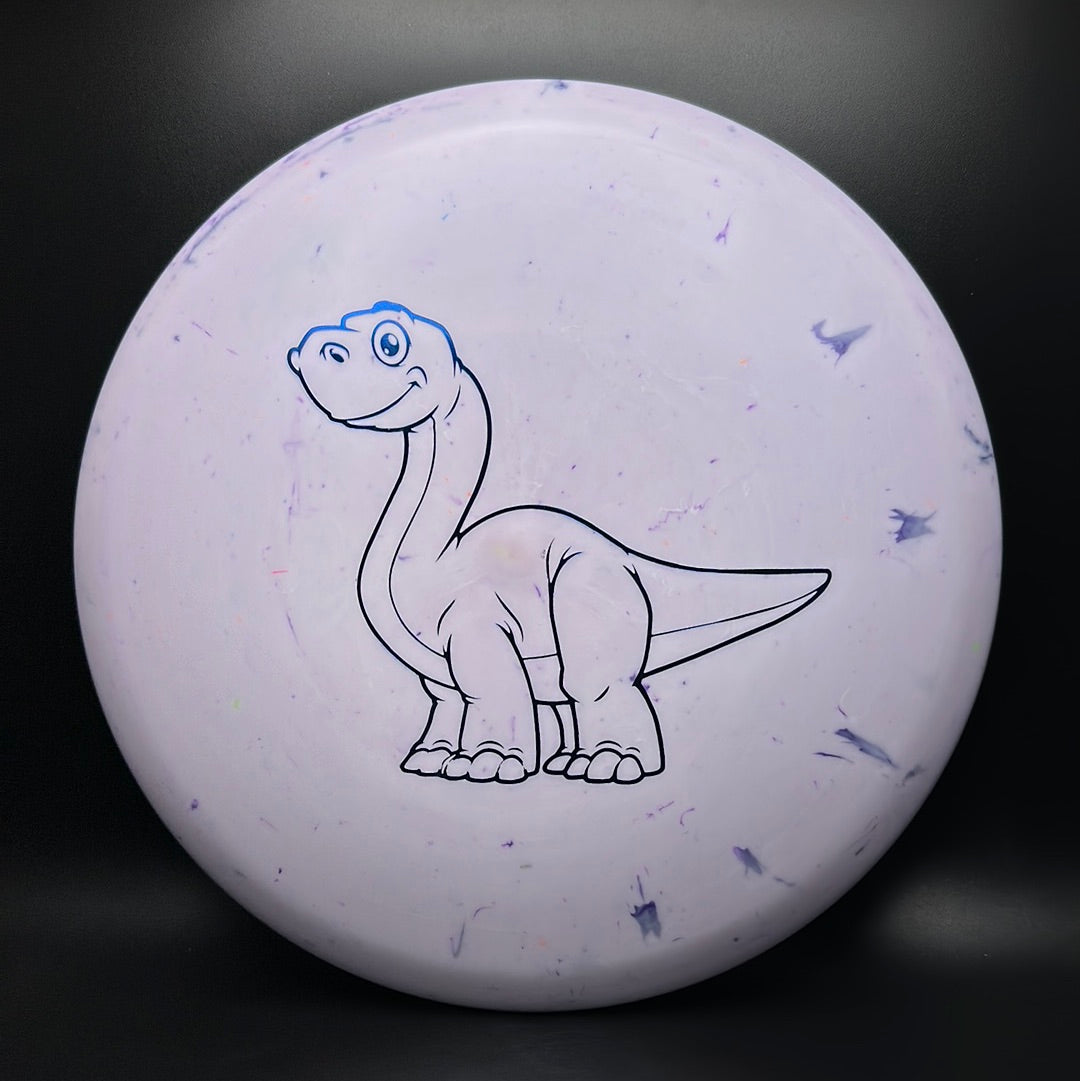 Brachiosaurus Egg Shell - XL Stamp Dino Discs