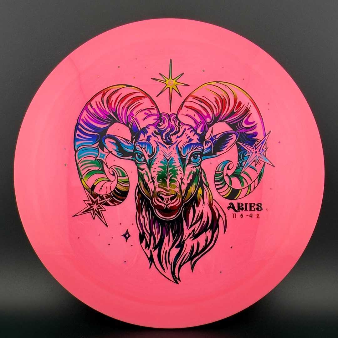 Swirly Sirius Aries (1.1) - Cosmic Ram by Tony Diaz
