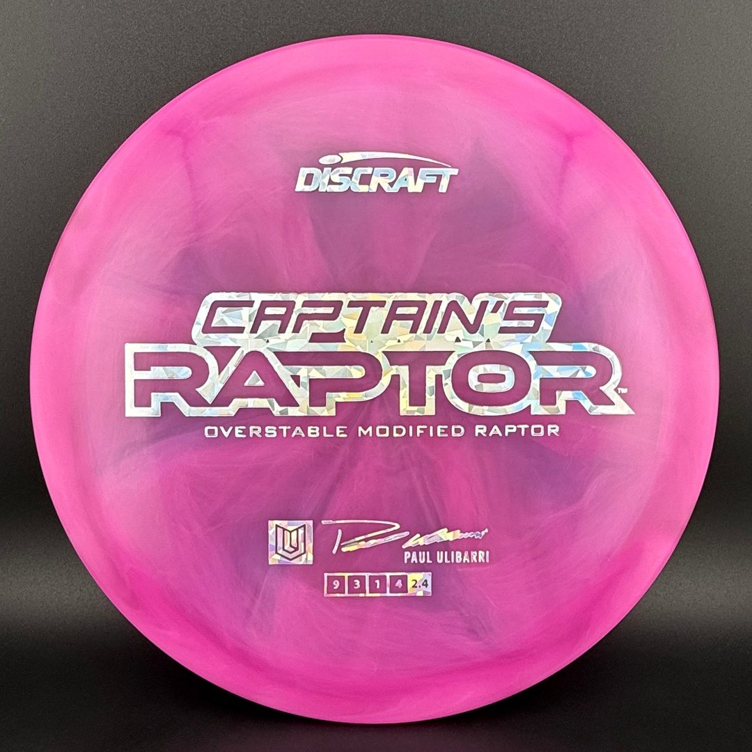 Special Z Blend Captain's Raptor - Paul Ulibarri 2025 Signature Series Discraft