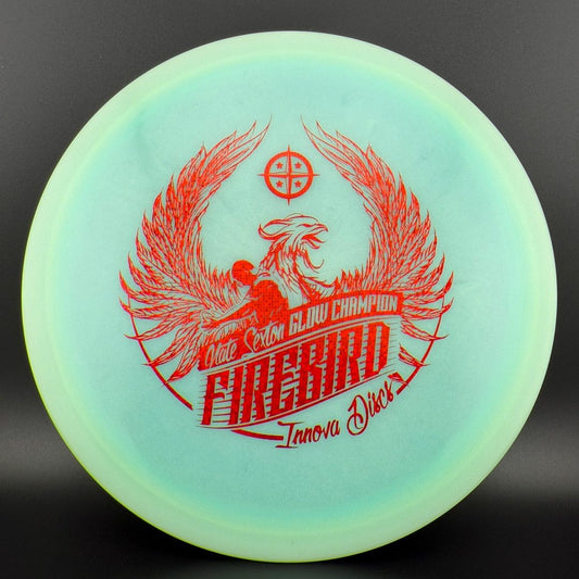 2016 Glow Champion Firebird Penned - Red - Nate Sexton Tour Series Innova
