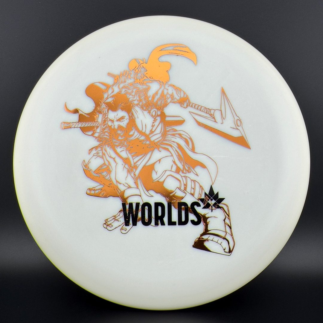 Z Glo Kratos - St Jude x Worlds 2024 Overstamp Discraft