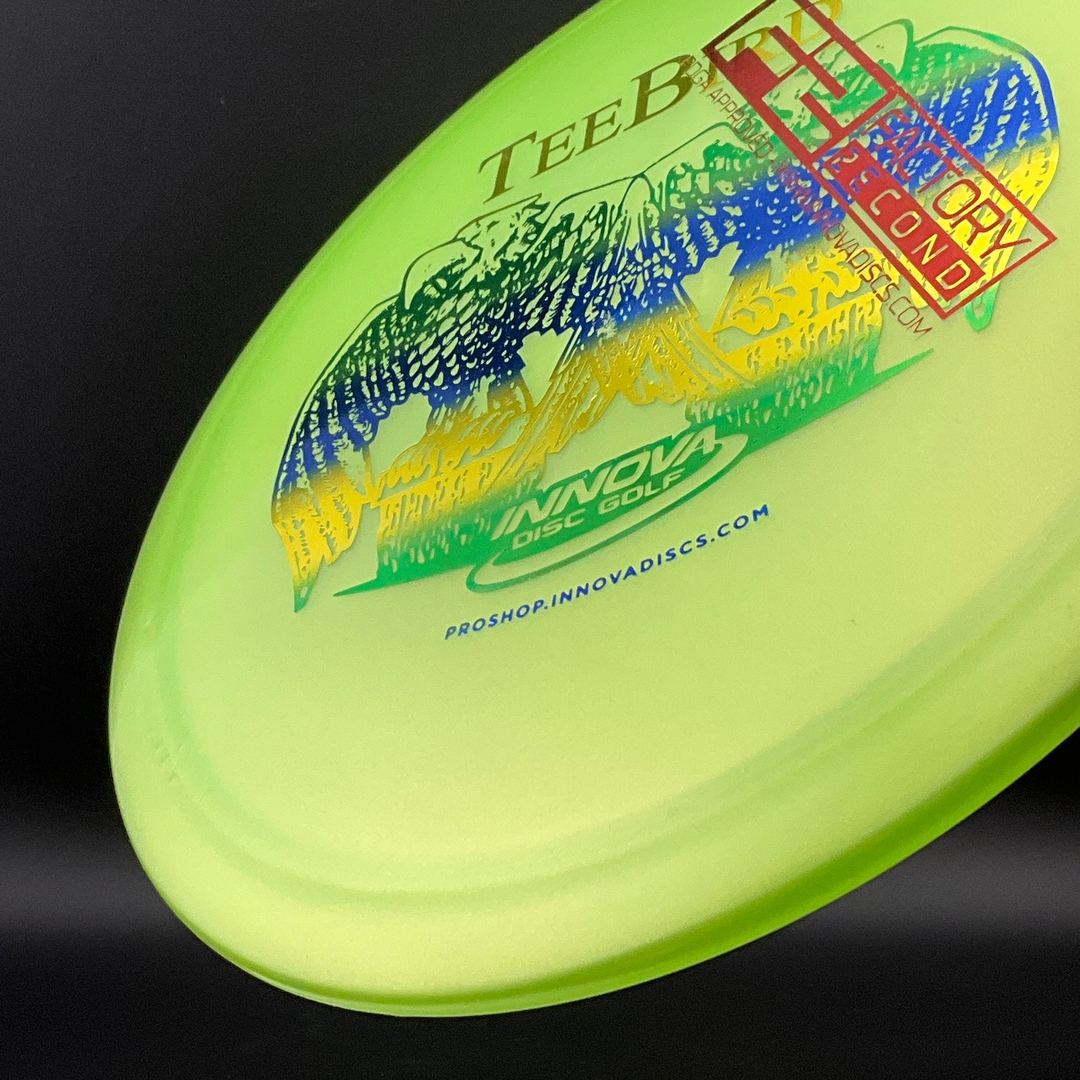 Pre-Release Luster Champion Teebird - 2017 Double Totem! F2 - Lime Innova