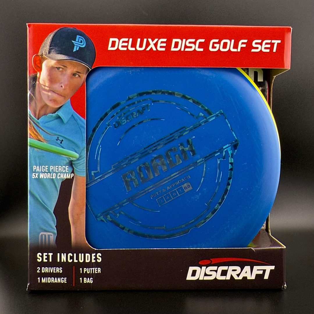Deluxe Disc Golf Set - 4 Discs & Bag Discraft
