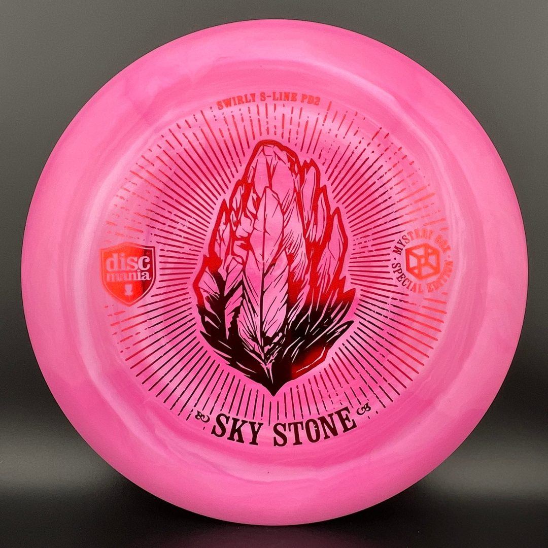 Swirly S-line PD2 First Run - "Sky Stone" MB '23 - 303 Open Bottom Stamp Discmania