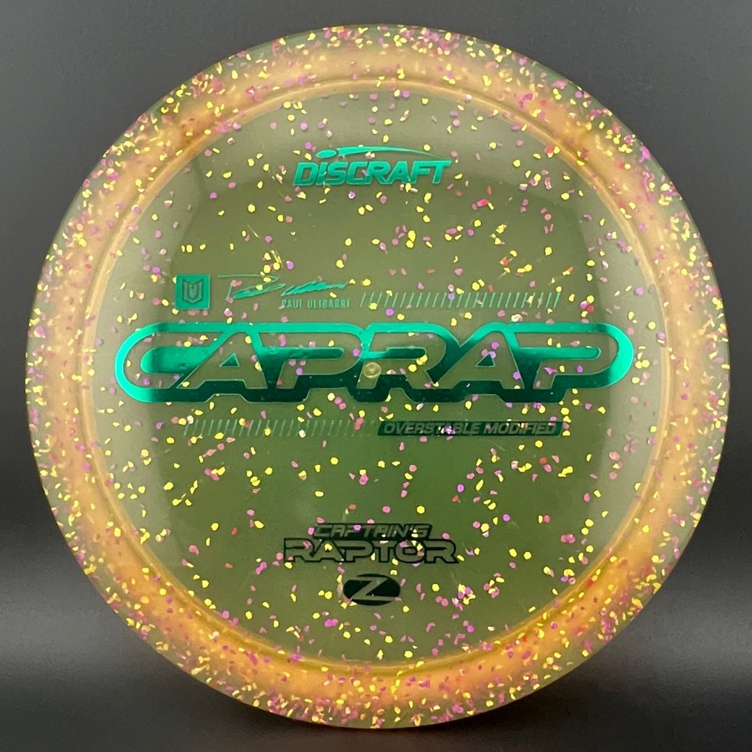 Confetti Z Captain's Raptor - Paul Ulibarri 2026 Discraft