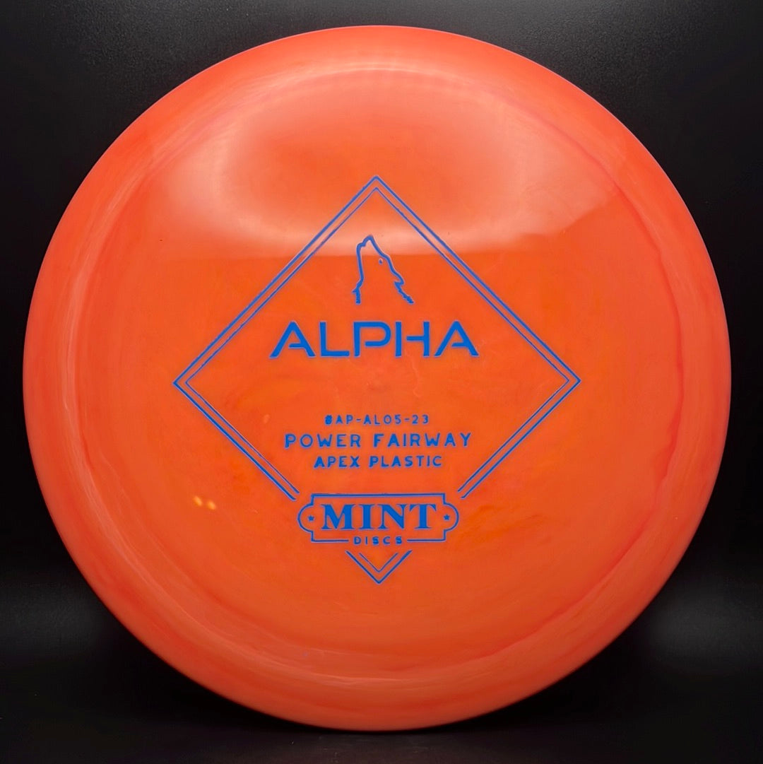 Apex Alpha - 5th Run MINT Discs