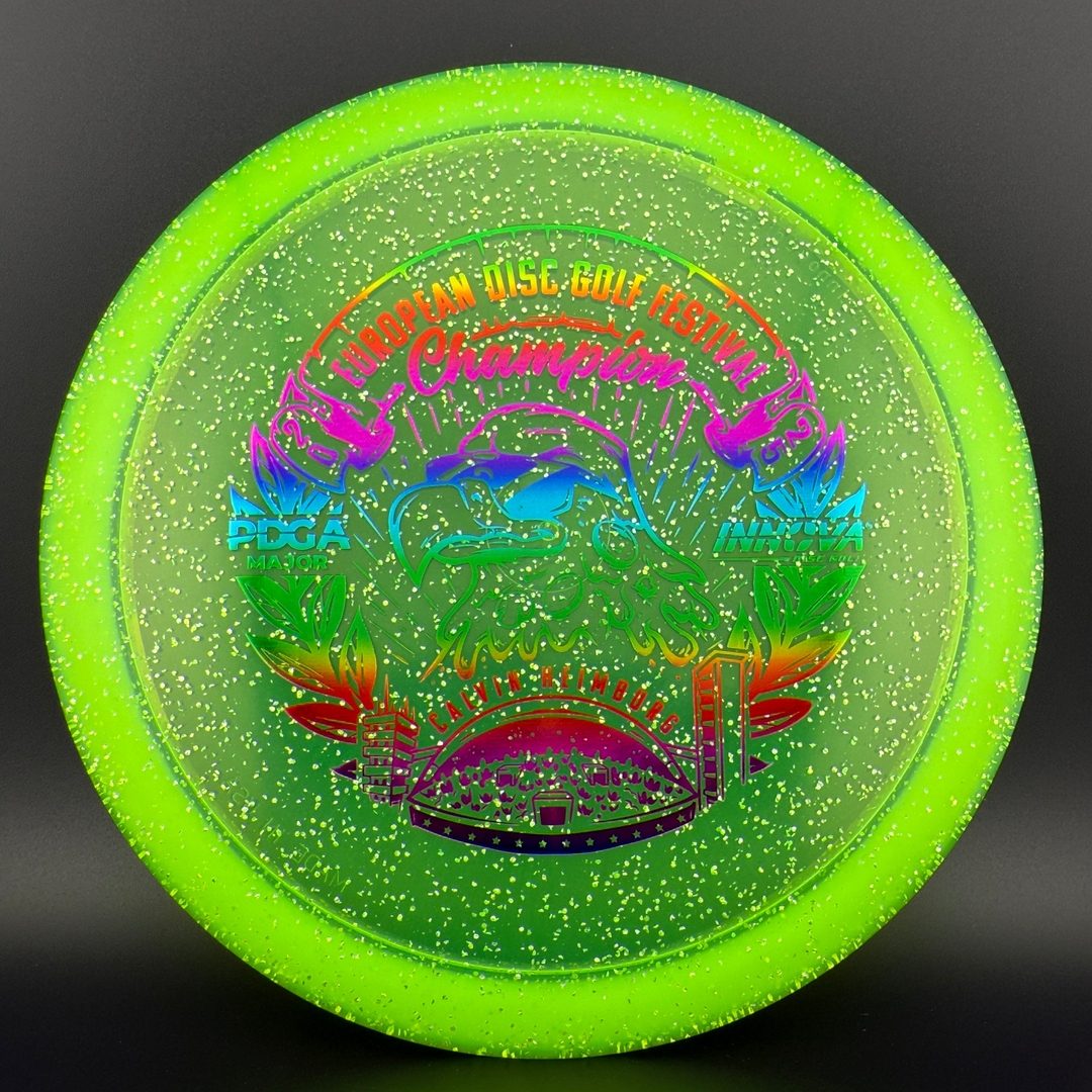 Metal Flake Champion Eagle - Calvin Heimburg 2025 EU Festival Champion Innova