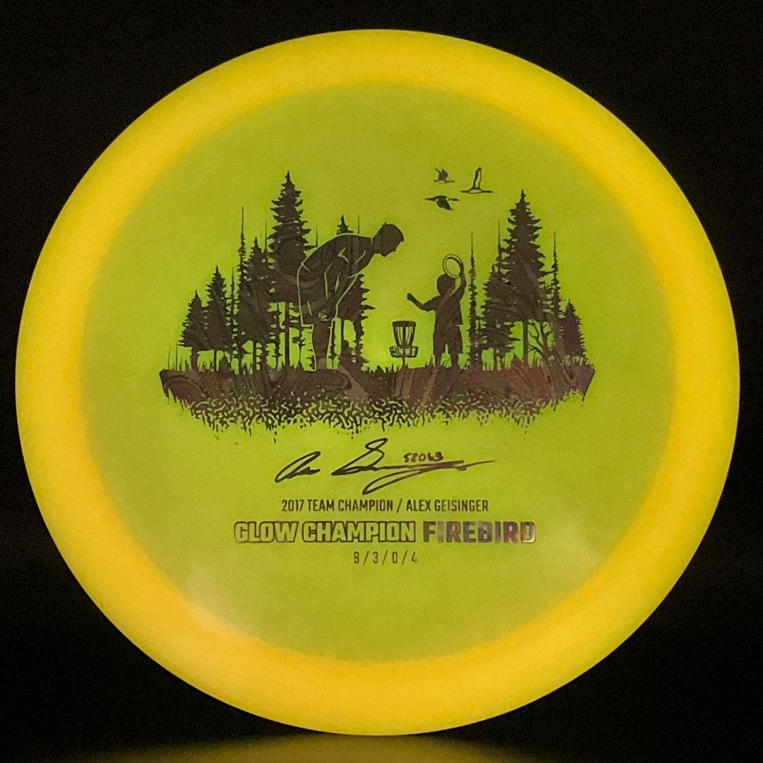 Glow Champion Firebird - 2017 Alex Geisinger Team Champion Innova